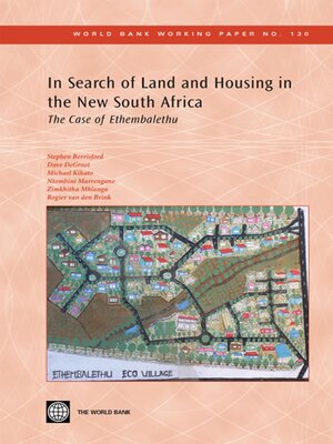 cover image of In Search of Land and Housing in the New South Africa